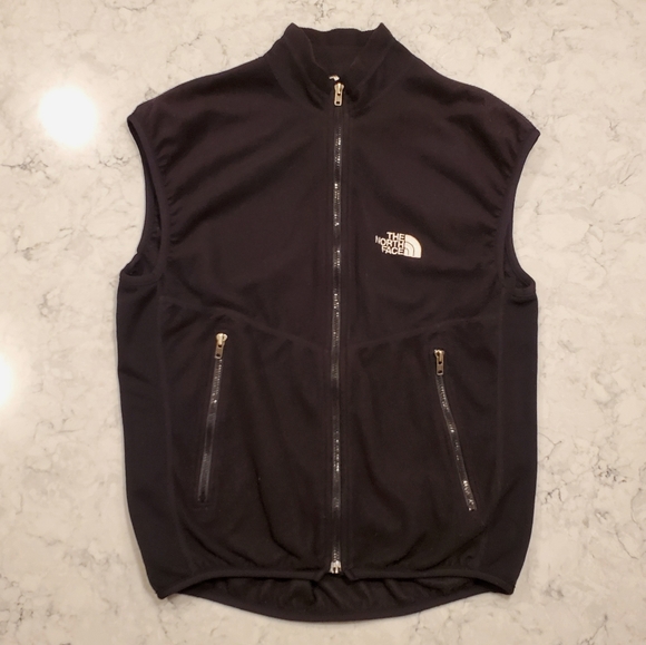 VTG The North Face Lightweight Black Fleece Vest - Picture 13 of 13